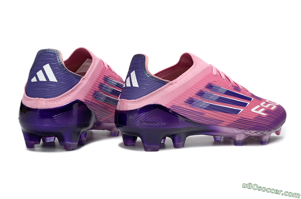 Adidas F50 Elite FG Firm Ground Soccer Cleats - Pink/Lavender Bliss/Deep Violet 7