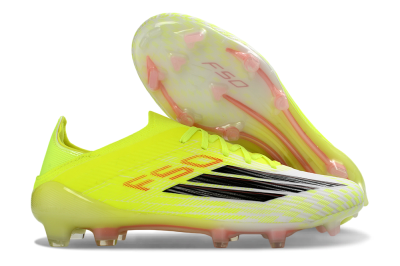 Adidas F50 Elite FG Firm Ground Soccer Cleats - Yellow/Neon Green/Black