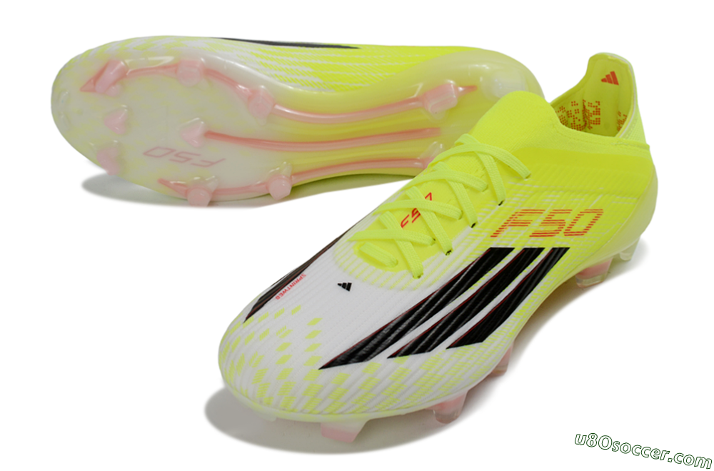 Adidas F50 Elite FG Firm Ground Soccer Cleats - Yellow/Neon Green/Black 3