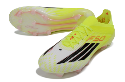 Adidas F50 Elite FG Firm Ground Soccer Cleats - Yellow/Neon Green/Black