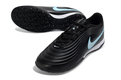 Nike Tiempo Legend 11 Elite TF Artificial Turf Soccer Shoes - Black/Ice Blue/White