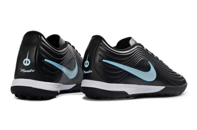 Nike Tiempo Legend 11 Elite TF Artificial Turf Soccer Shoes - Black/Ice Blue/White