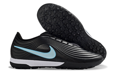 Nike Tiempo Legend 11 Elite TF Artificial Turf Soccer Shoes - Black/Ice Blue/White