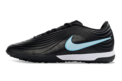 Nike Tiempo Legend 11 Elite TF Artificial Turf Soccer Shoes - Black/Ice Blue/White