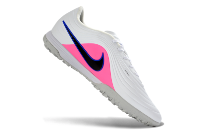 Nike Tiempo Legend 11 Elite TF Artificial Turf Soccer Shoes - White/Electric Blue/Fuchsia Pink