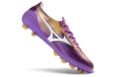 Mizuno Alpha 3 FG Firm Ground Soccer Cleats - Purple/Golden Lavender/Yellow Blaze