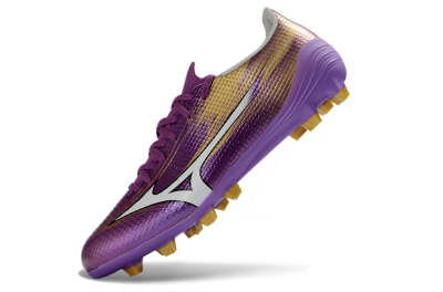 Mizuno Alpha 3 FG Firm Ground Soccer Cleats - Purple/Golden Lavender/Yellow Blaze