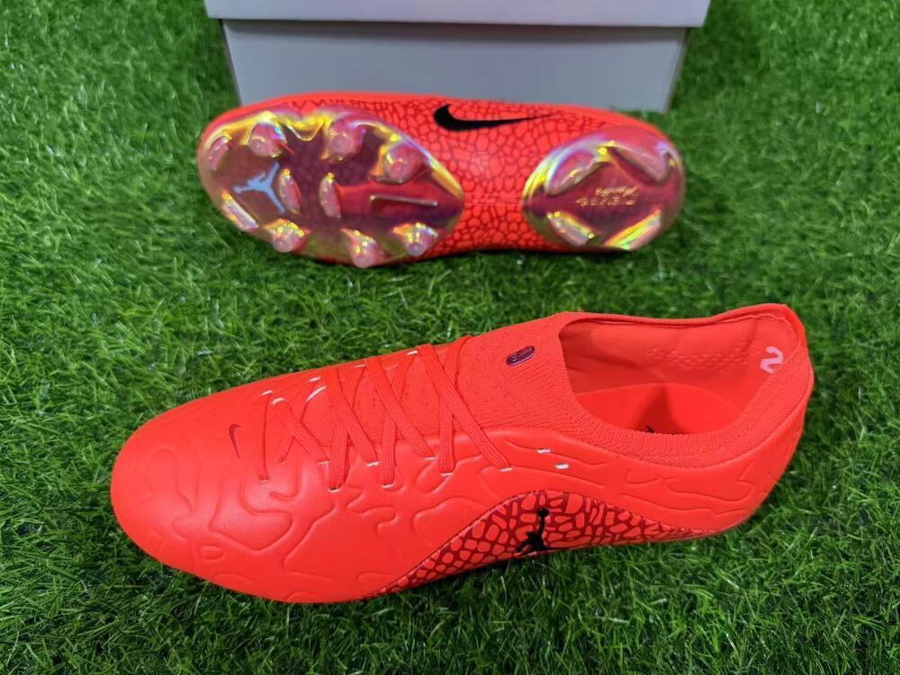 Nike Tiempo Legend 11 Elite FG Firm Ground Soccer Cleats - Red/Bright Flame/Crimson Glow