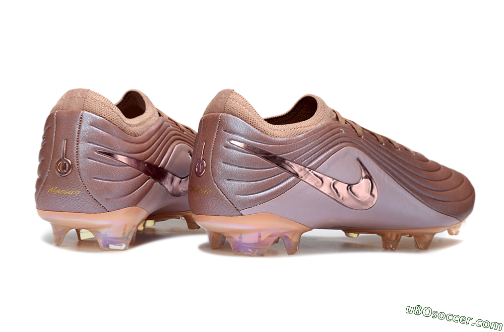 Nike Tiempo Legend 11 Elite FG Firm Ground Soccer Cleats - Brown/Rose Gold/Pastel Pink 6