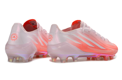 Adidas F50 Hyperfast 2026 World Cup FG Firm Ground Soccer Cleats - Pink/Coral Burst/Light Rose