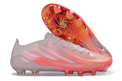 Adidas F50 Hyperfast 2026 World Cup FG Firm Ground Soccer Cleats - Pink/Coral Burst/Light Rose