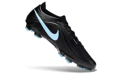 Nike Tiempo Legend 11 Elite FG Firm Ground Soccer Cleats - Black/Sky Blue/Graphite