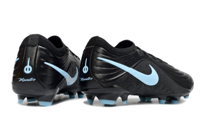 Nike Tiempo Legend 11 Elite FG Firm Ground Soccer Cleats - Black/Sky Blue/Graphite