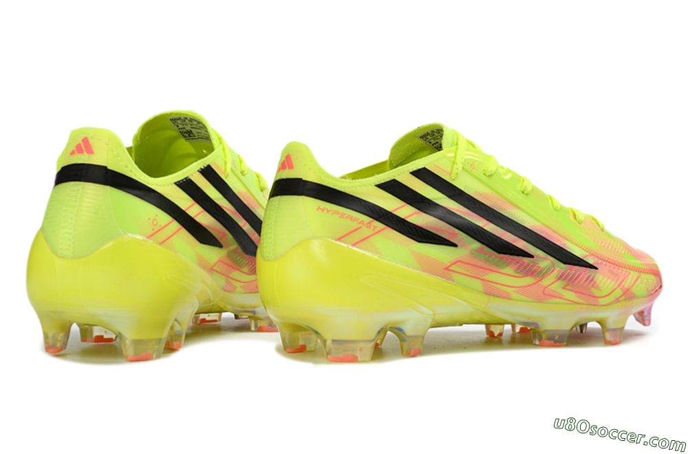 Adidas F50 Hyperfast 2026 World Cup FG Firm Ground Soccer Cleats - Neon/Electric Green/Black 6