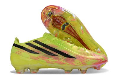 Adidas F50 Hyperfast 2026 World Cup FG Firm Ground Soccer Cleats - Neon/Electric Green/Black