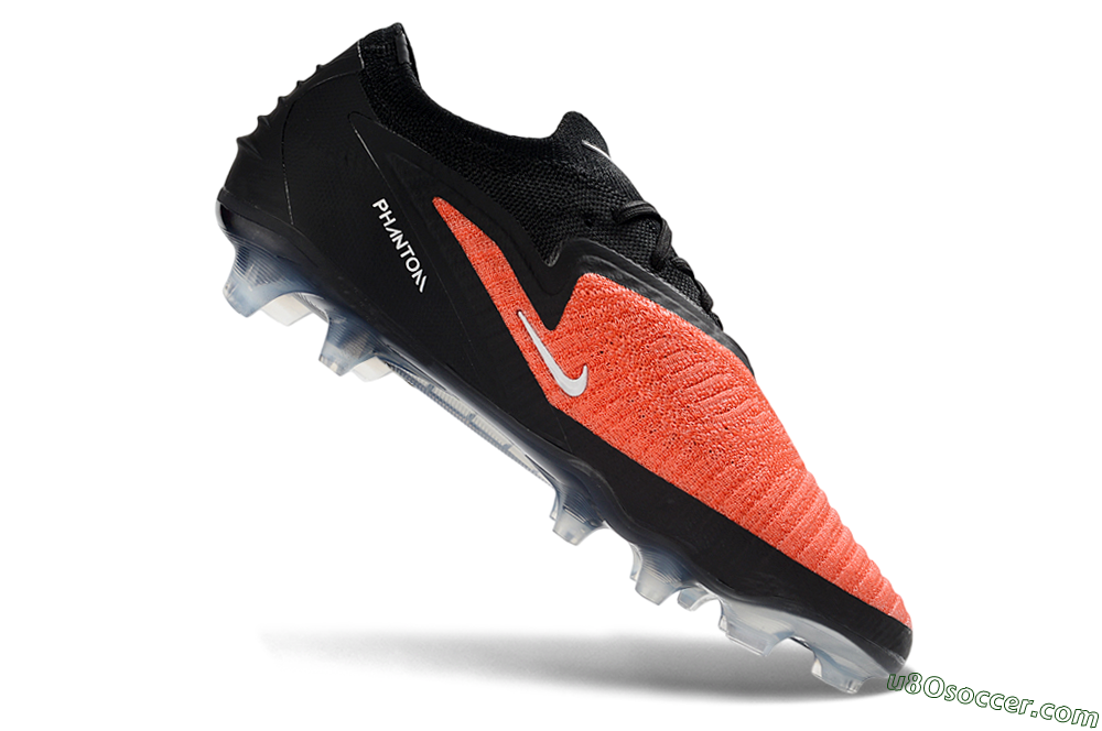 Nike Phantom 6 Elite Low FG Firm Ground Soccer Cleats - Orange/Electric Orange/Jet Black 4