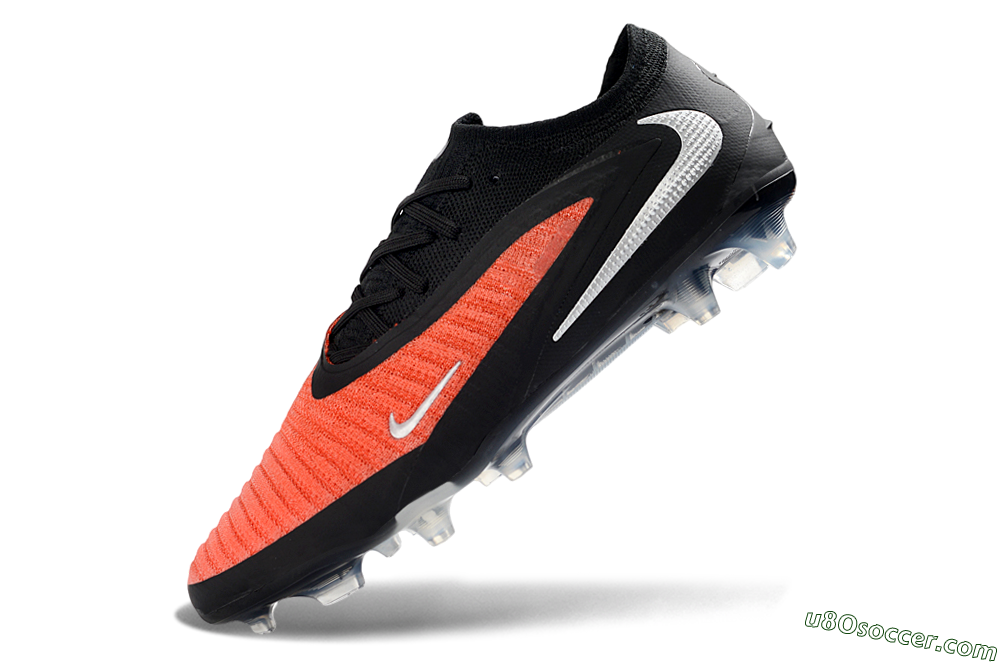 Nike Phantom 6 Elite Low FG Firm Ground Soccer Cleats - Orange/Electric Orange/Jet Black 5