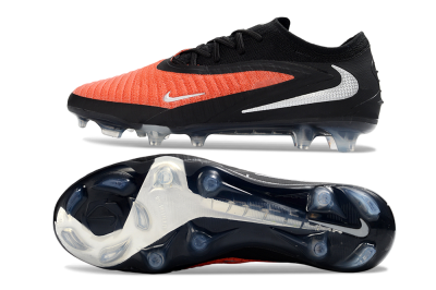 Nike Phantom 6 Elite Low FG Firm Ground Soccer Cleats - Orange/Electric Orange/Jet Black