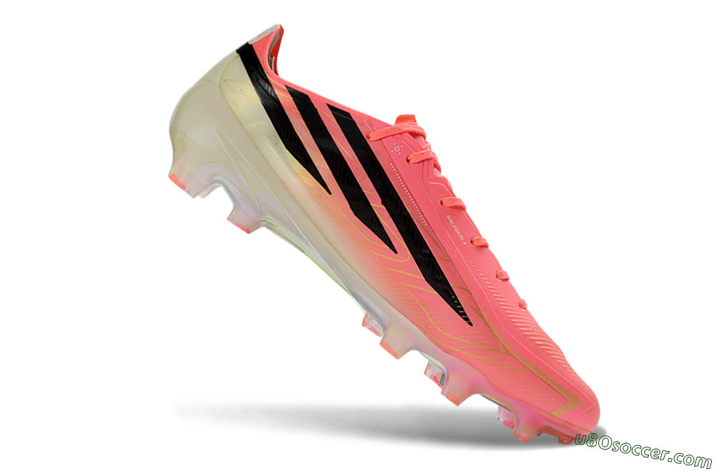 Adidas F50 Hyperfast 2026 World Cup FG Firm Ground Soccer Cleats - Pink/Neon Pink/Silver White 4