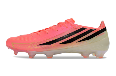 Adidas F50 Hyperfast 2026 World Cup FG Firm Ground Soccer Cleats - Pink/Neon Pink/Silver White
