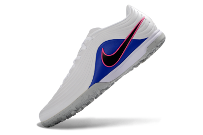 Nike Tiempo Legend 11 Pro TF Artificial Turf Soccer Shoes - White/Electric Blue/Hot Pink