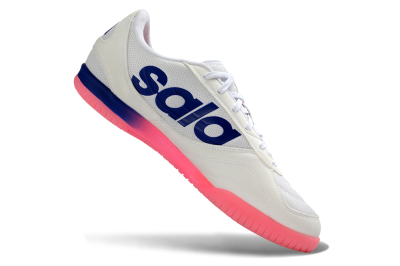 Adidas Top Sala Competition 2 IC Indoor & Futsal Soccer Shoes - White/Navy Blue/Pink