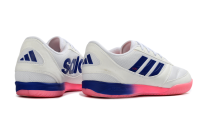 Adidas Top Sala Competition 2 IC Indoor & Futsal Soccer Shoes - White/Navy Blue/Pink