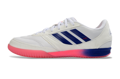 Adidas Top Sala Competition 2 IC Indoor & Futsal Soccer Shoes - White/Navy Blue/Pink