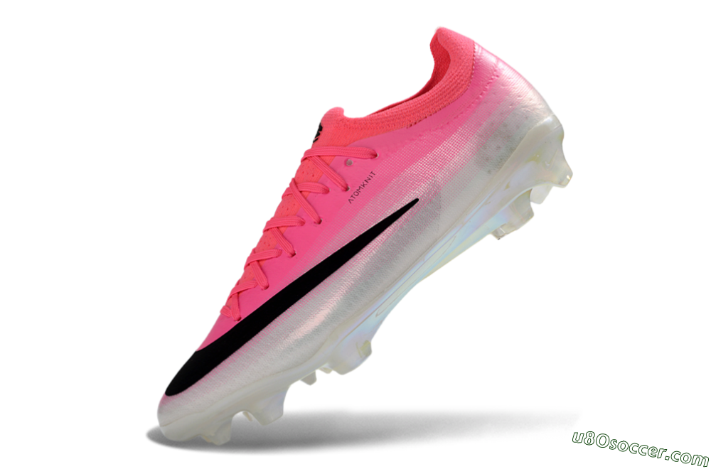 Nike Air Zoom Mercurial Vapor 17 FG Firm Ground Soccer Cleats - Pink/Neon Pink/Sleek Black 5