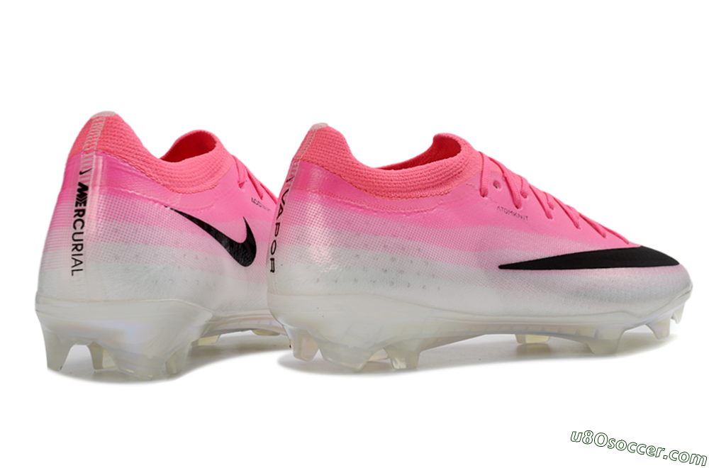 Nike Air Zoom Mercurial Vapor 17 FG Firm Ground Soccer Cleats - Pink/Neon Pink/Sleek Black 6