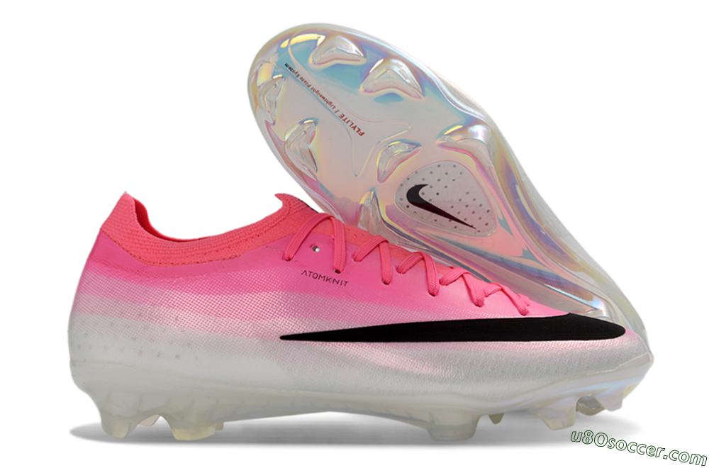 Nike Air Zoom Mercurial Vapor 17 FG Firm Ground Soccer Cleats - Pink/Neon Pink/Sleek Black 1