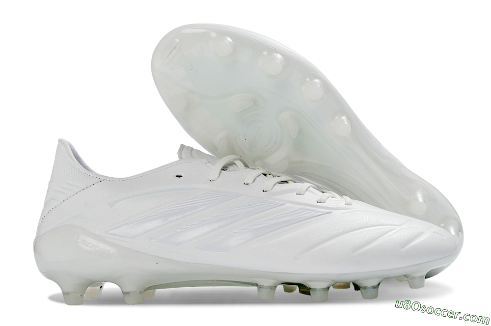 Adidas Copa Pure 4 Elite FG Firm Ground Soccer Cleats - White/Crystal White/Frosted White 1