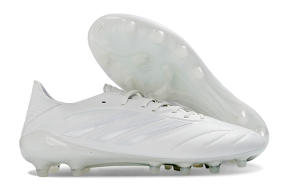 Adidas Copa Pure 4 Elite FG Firm Ground Soccer Cleats - White/Crystal White/Frosted White
