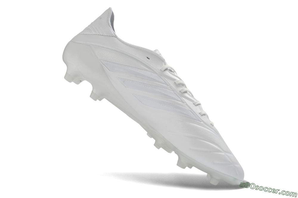Adidas Copa Pure 4 Elite FG Firm Ground Soccer Cleats - White/Crystal White/Frosted White 4