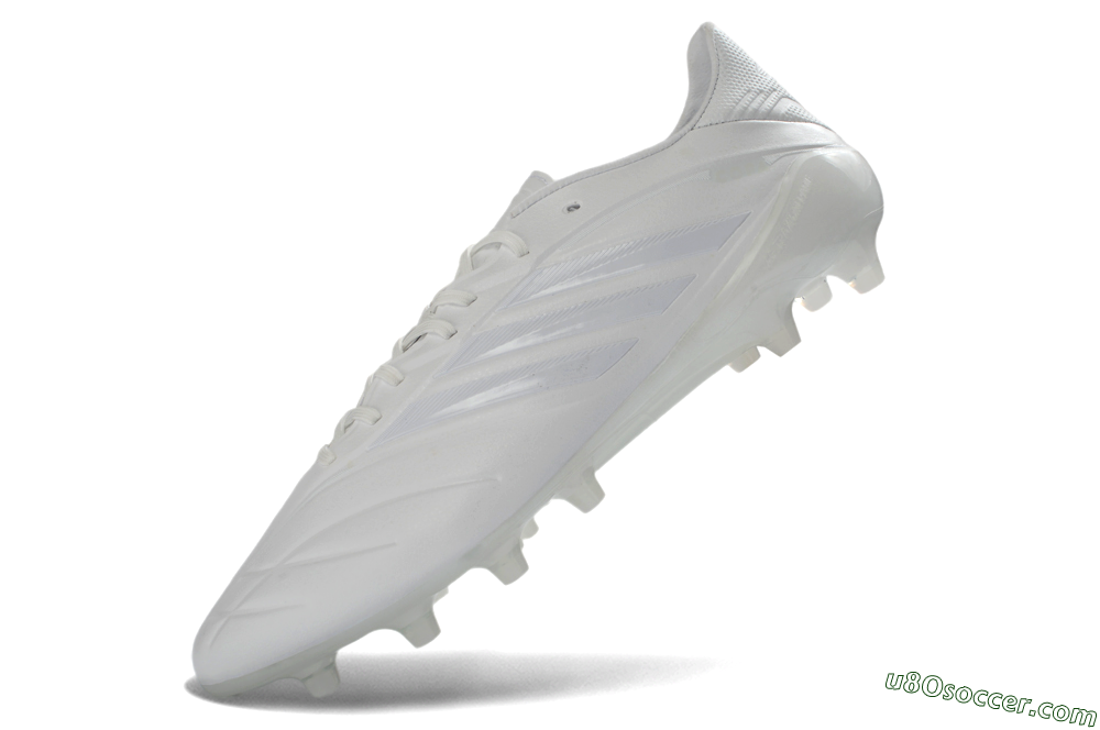 Adidas Copa Pure 4 Elite FG Firm Ground Soccer Cleats - White/Crystal White/Frosted White 5
