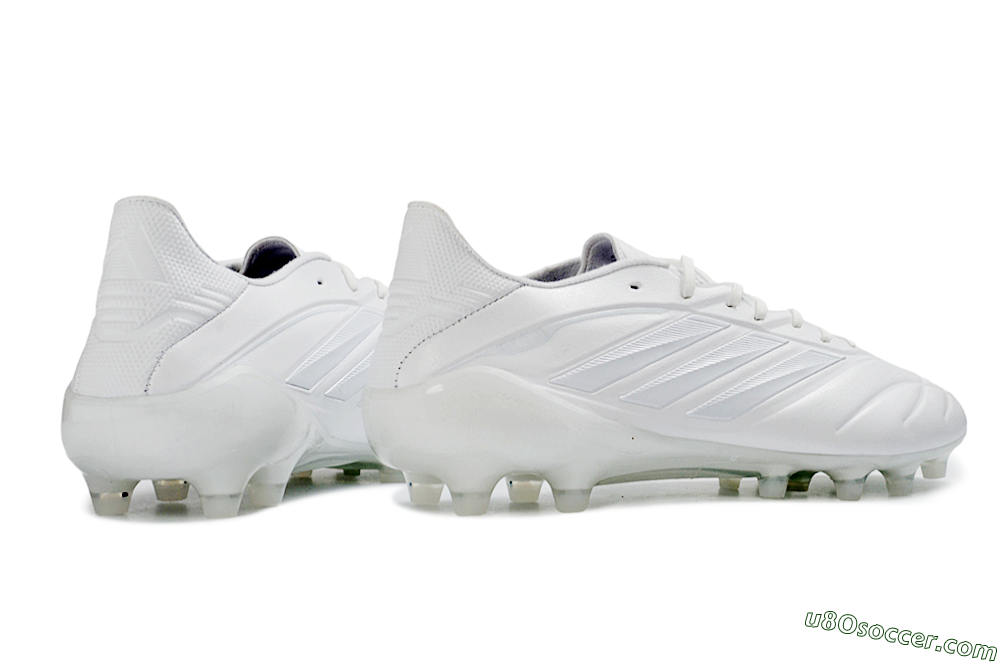 Adidas Copa Pure 4 Elite FG Firm Ground Soccer Cleats - White/Crystal White/Frosted White 6