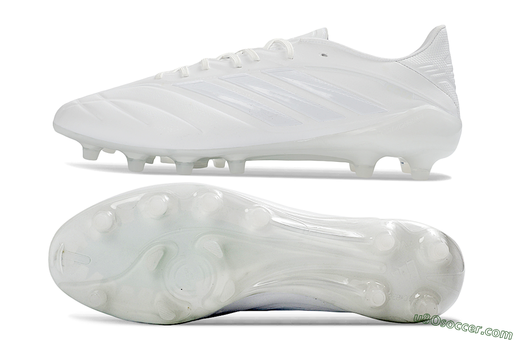Adidas Copa Pure 4 Elite FG Firm Ground Soccer Cleats - White/Crystal White/Frosted White 0