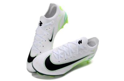Nike Air Zoom Mercurial Vapor 16 Elite FG Firm Ground Soccer Cleats - White/Electric Green/Black
