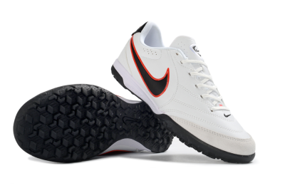 Nike Tiempo Legend 11 Elite TF Artificial Turf Soccer Shoes - White/Electric Orange/Black
