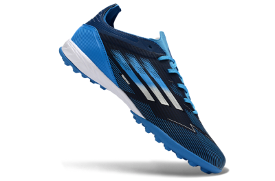 Adidas F50 Pro TF Artificial Turf Soccer Shoes - Blue/Electric Blue/Deep Navy