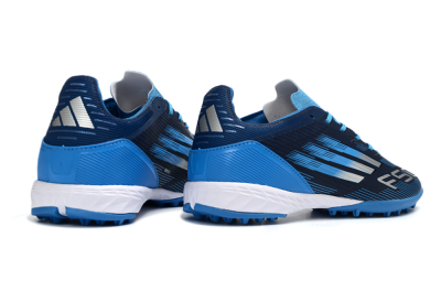 Adidas F50 Pro TF Artificial Turf Soccer Shoes - Blue/Electric Blue/Deep Navy