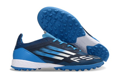 Adidas F50 Pro TF Artificial Turf Soccer Shoes - Blue/Electric Blue/Deep Navy