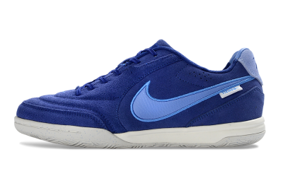 Nike Tiempo Streetgato Prm IC Indoor & Futsal Soccer Shoes - Blue/Sky Blue/Navy Blue