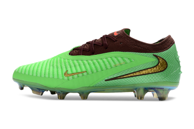 Nike Phantom 6 Elite Low FG Firm Ground Soccer Cleats - Green/Lime Burst/Deep Forest