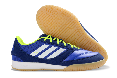 Adidas Top Sala Competition 2 IC Indoor & Futsal Soccer Shoes - Blue/Vibrant Blue/Neon Yellow