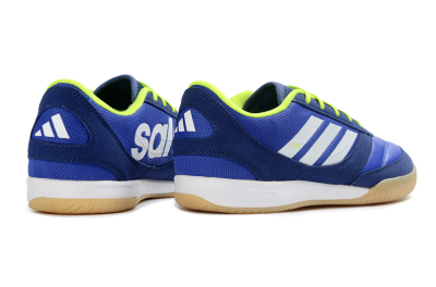 Adidas Top Sala Competition 2 IC Indoor & Futsal Soccer Shoes - Blue/Vibrant Blue/Neon Yellow