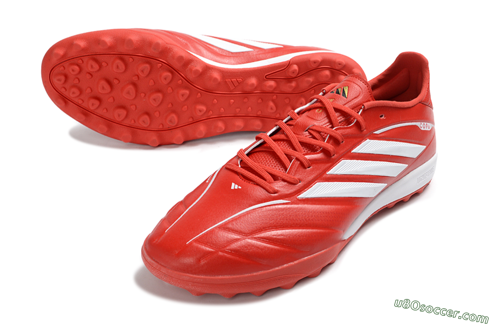 Adidas Copa Gloro 3 TF Artificial Turf Soccer Shoes - Red/Bold Scarlet/White Burst 3