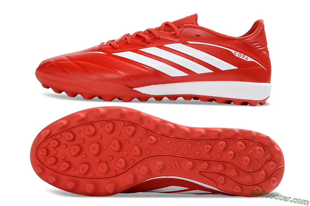 Adidas Copa Gloro 3 TF Artificial Turf Soccer Shoes - Red/Bold Scarlet/White Burst 0