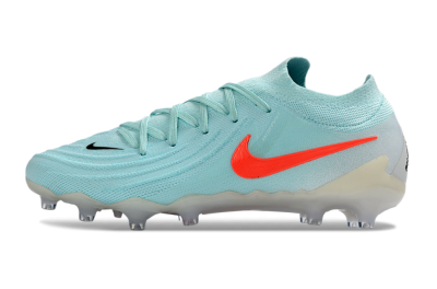 Nike Phantom GX 2 Elite AG Artificial Grass Soccer Cleats - Aqua/Coral Glow/Sky Blue