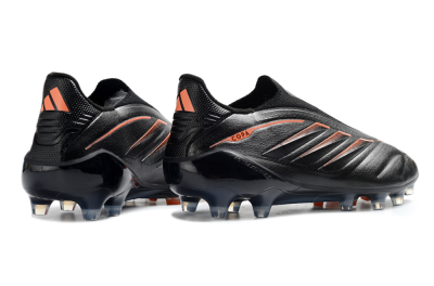 Adidas Copa Pure 4 Elite FG Firm Ground Soccer Cleats - Black/Electric Orange/Shadow Gray